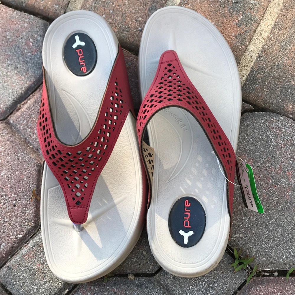 Walk & Work It flip flops 💪🚶‍♀️